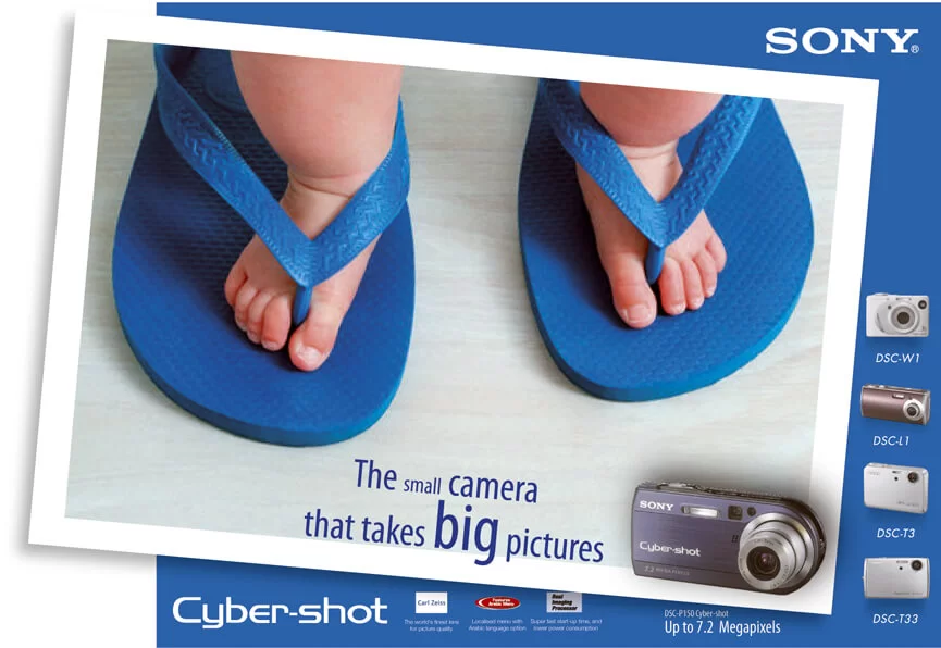 SONY-cybershot leaflet